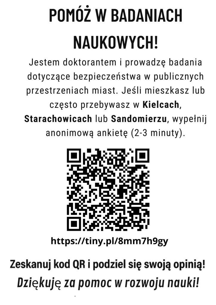 Tekst, prośba o wypełnienie ankiety w postaci zdjęcia