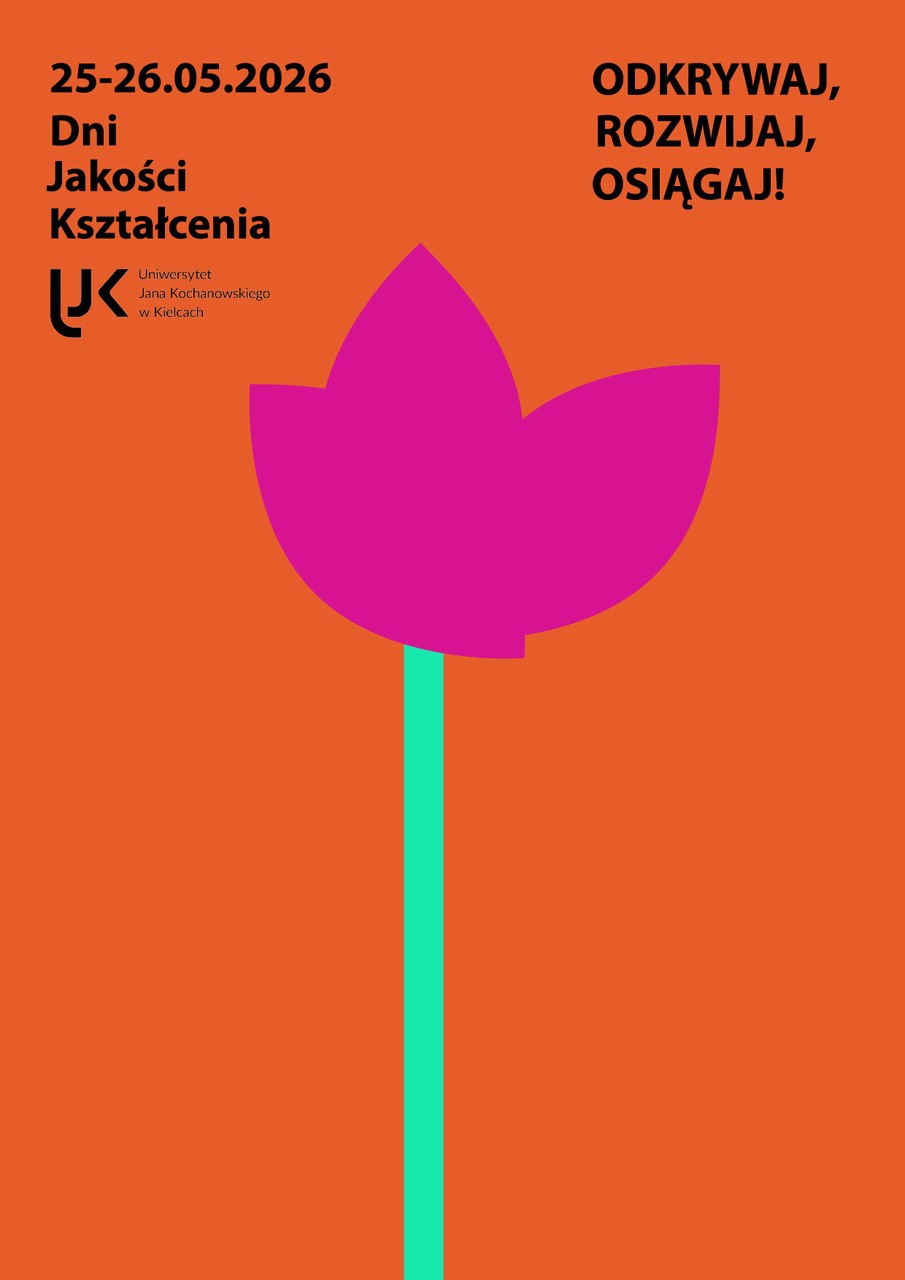 Plakat promujący wydarzenie - Dni Jakości kształcenia 25-26.05.2026 r.