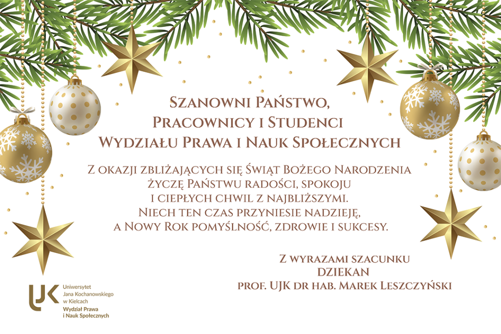 Kartka życzenia bożonarodzeniowe 25/26