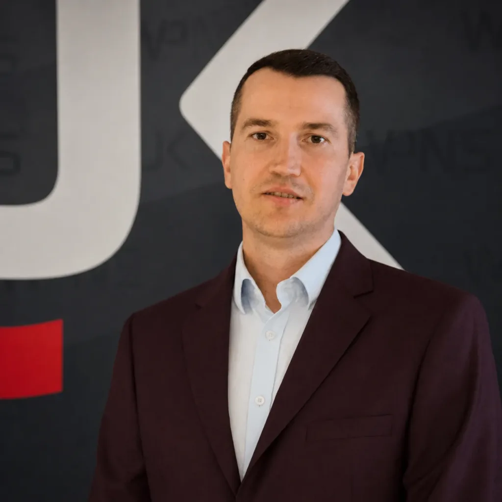 Zdjęcie Prodziekana Wydziału Prawa i Nauk Społecznych - Marcin Banaszek